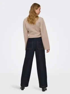 JDYRICKY Mid waist Wide leg fit Jeans