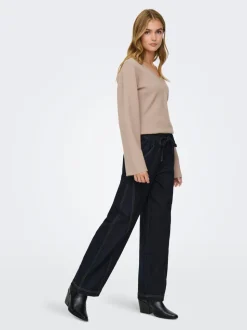 JDYRICKY Mid waist Wide leg fit Jeans