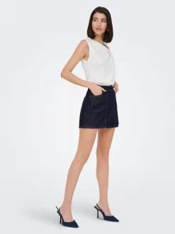 JDYSANSA Denim rok Korte rok