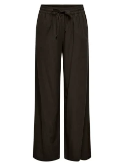 JDYSAY Loose fit Linnen Broek met wijde pijpen