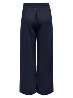 JDYSAY Loose fit Linnen Broek met wijde pijpen