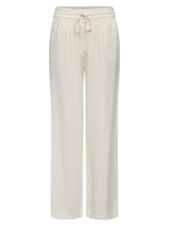 JDYSAY Loose fit Linnen Broek met wijde pijpen
