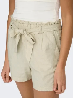 JDYSAY Mid waist Regular fit Linnen Shorts