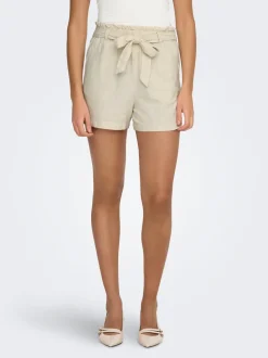JDYSAY Mid waist Regular fit Linnen Shorts