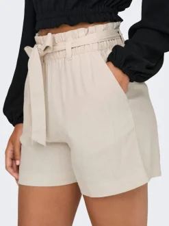 JDYSAY Mid waist Regular fit Linnen Shorts