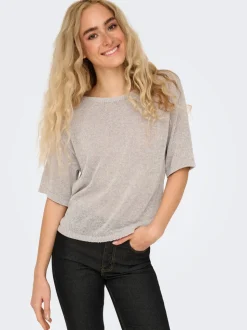 JDYSHINE Gebreide T-shirt
