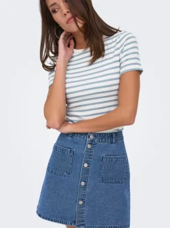 JDYSHIRAZ Denim rok Mini-rok