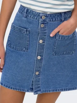 JDYSHIRAZ Denim rok Mini-rok