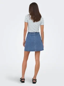 JDYSHIRAZ Denim rok Mini-rok