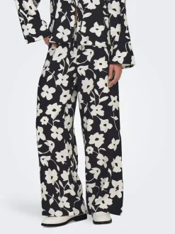 JDYSILAS Wide leg fit Broek met wijde pijpen