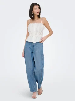 JDYSUSIE Mid waist Barrel fit Jeans