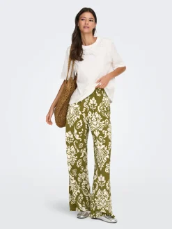 JDYTAMI Wide leg fit Broek met wijde pijpen