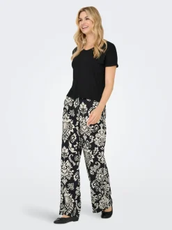 JDYTAMI Wide leg fit Broek met wijde pijpen