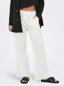 JDYTHEIS Wide leg fit Broek met wijde pijpen