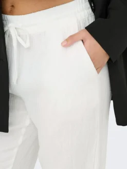 JDYTHEIS Wide leg fit Broek met wijde pijpen