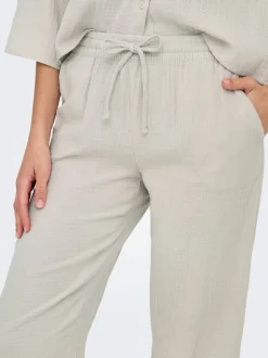 JDYTHEIS Wide leg fit Broek met wijde pijpen