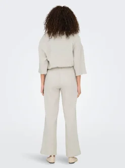 JDYTHEIS Wide leg fit Broek met wijde pijpen