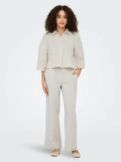 JDYTHEIS Wide leg fit Broek met wijde pijpen