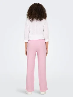 JDYTHEIS Wide leg fit Broek met wijde pijpen