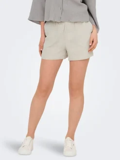 JDYTHEIS Mid waist Regular fit Paperbag shorts