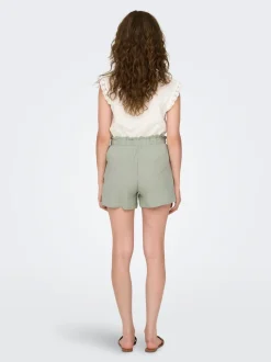 JDYTHEIS Mid waist Regular fit Paperbag shorts