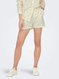 JDYTHEIS Mid waist Regular fit Paperbag shorts