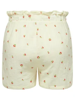 JDYTHEIS Mid waist Regular fit Paperbag shorts