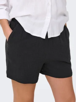 JDYTHEIS Mid waist Regular fit Paperbag shorts