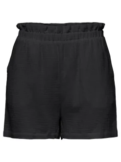 JDYTHEIS Mid waist Regular fit Paperbag shorts