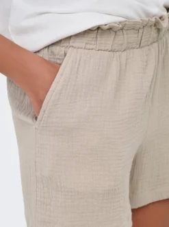JDYTHEIS Mid waist Regular fit Paperbag shorts