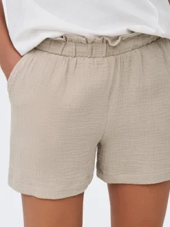 JDYTHEIS Mid waist Regular fit Paperbag shorts