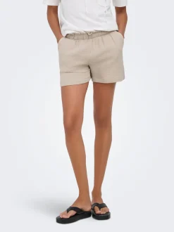 JDYTHEIS Mid waist Regular fit Paperbag shorts