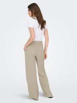 JDYTHEIS Wide leg fit Broek met wijde pijpen