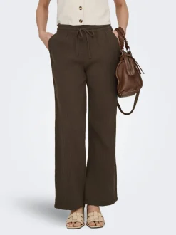 JDYTHEIS Wide leg fit Broek met wijde pijpen