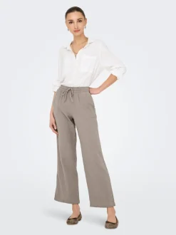 JDYTHEIS Wide leg fit Broek met wijde pijpen