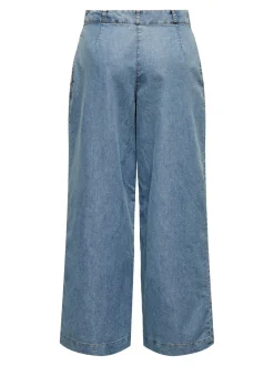 JDYTRIXIE Wide leg fit Broek met wijde pijpen