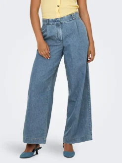 JDYTRIXIE Wide leg fit Broek met wijde pijpen