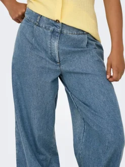 JDYTRIXIE Wide leg fit Broek met wijde pijpen