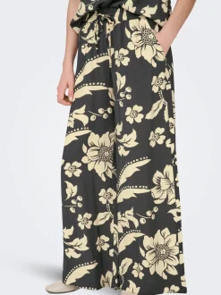 JDYTROYA Slim straight fit Palazzo broek