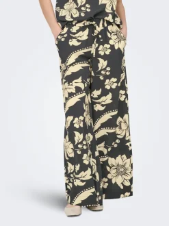 JDYTROYA Slim straight fit Palazzo broek