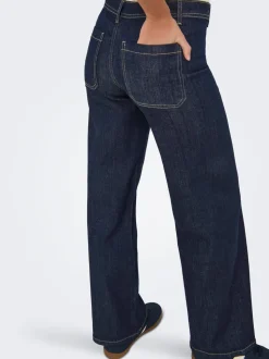 JDYVANESSA Mid waist Wide leg fit Jeans