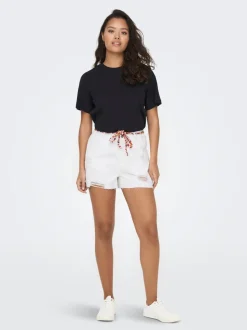 JDYZIGGA High waist Loose fit Denim shorts