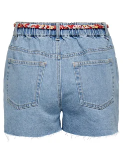 JDYZIGGA High waist Loose fit Denim shorts
