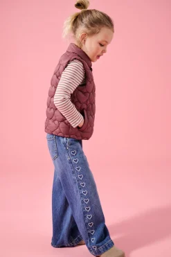 KMGCOMET Mid waist Wide leg fit Jeans