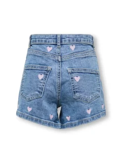 KMGJUICY Mid waist Regular fit Denim shorts