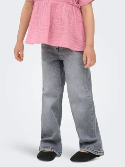 KMGJUICY Mid waist Wide leg fit Jeans