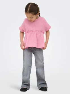 KMGJUICY Mid waist Wide leg fit Jeans
