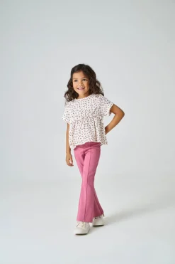 KMGPAIGE jersey Flared fit broeken