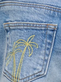 KMGROBYN Straight fit Denim shorts