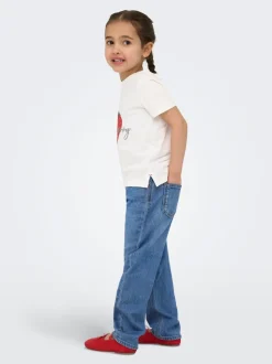 KMGVALENTINE Mid waist Straight fit Jeans